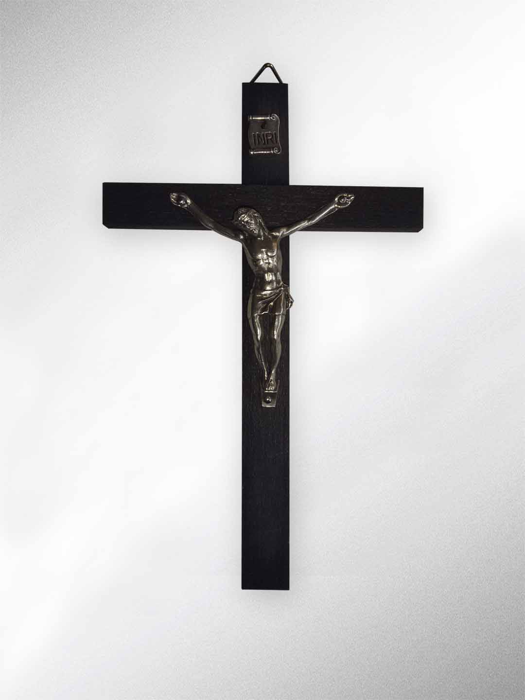 Handkreuze, Holzkreuz mit Christuskörper | Totenkreuz aus Holz