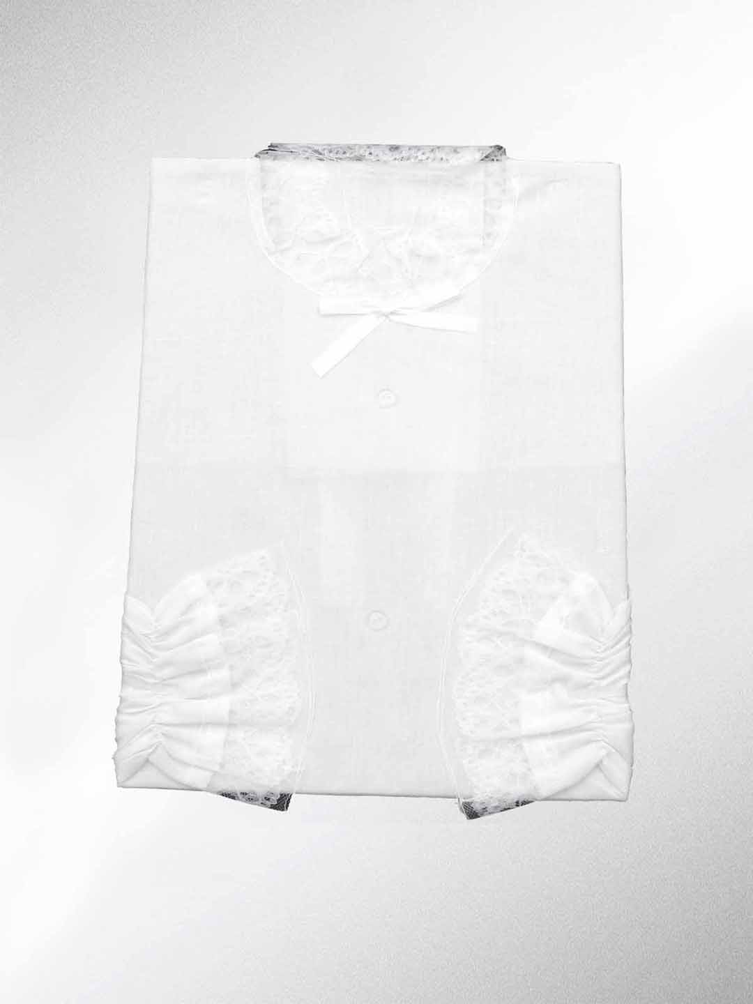 Sterbehemd für Damen | Talar | Kleidung für Verstorbene