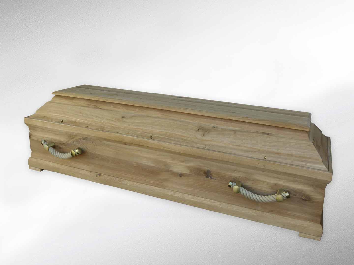 Truhensarg Wildeiche, astig, rustikal, Oberfläche, geölt